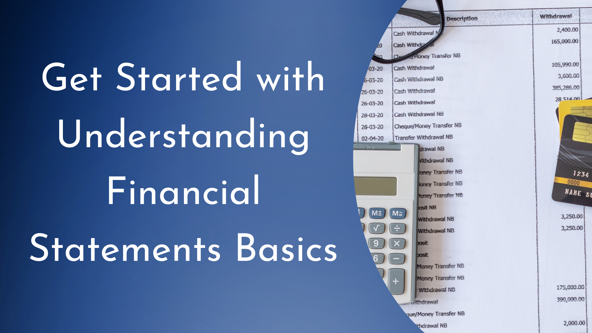 Understanding Financial Statements Basics